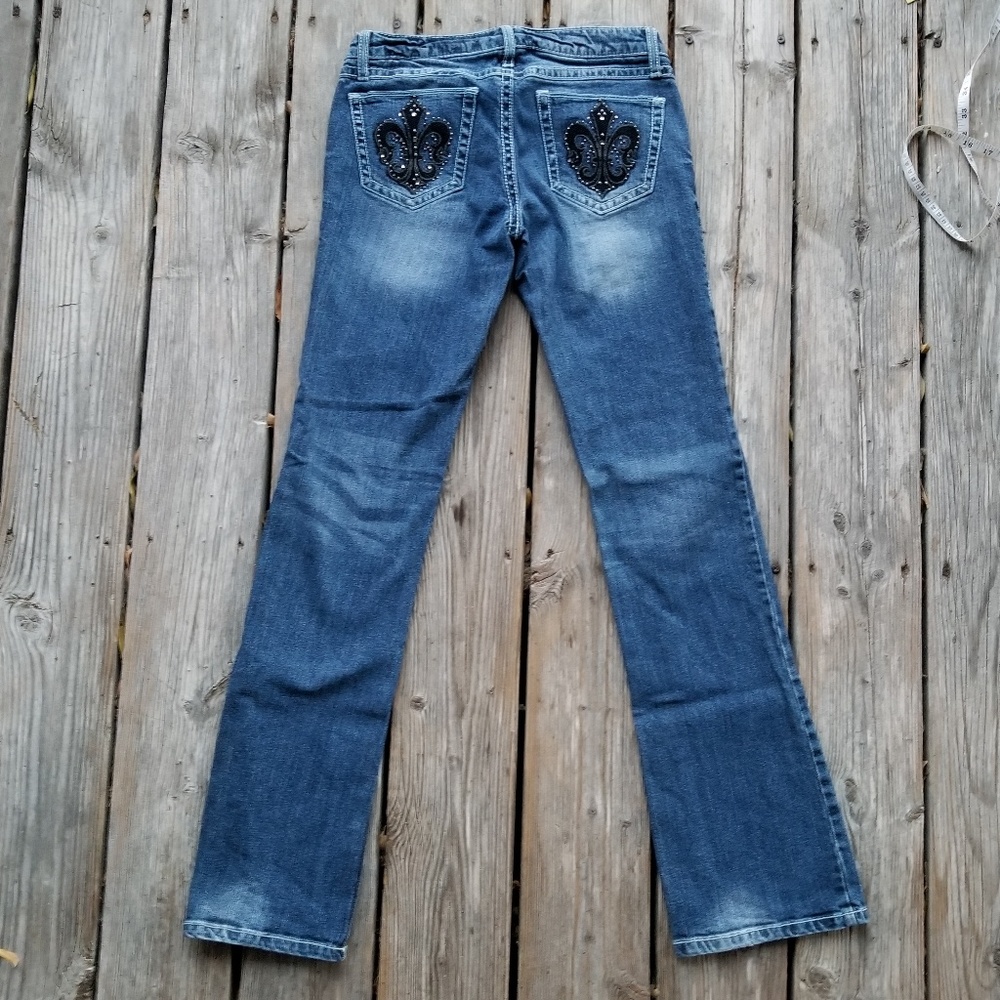 Wrangler Rock 47 Embellished Pocket Jean's